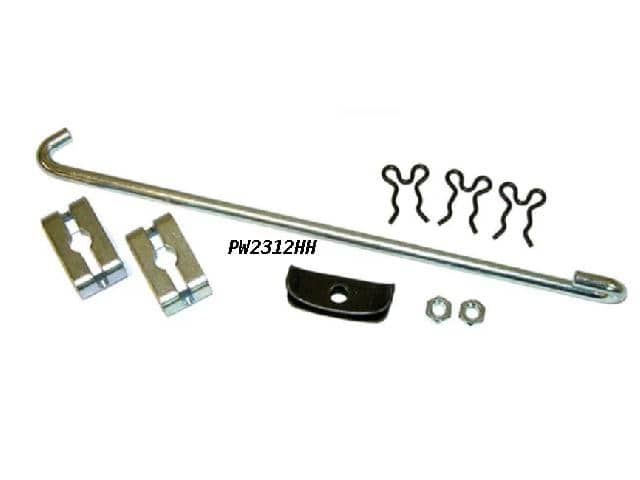 Handbrake Cable: Parks Pack 67-74 F & Nova - 9pc